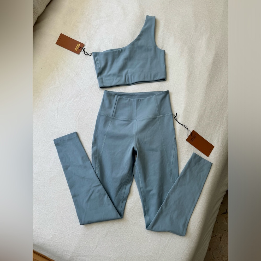NWT Girlfriend Collective Leggings and Sports Bra
